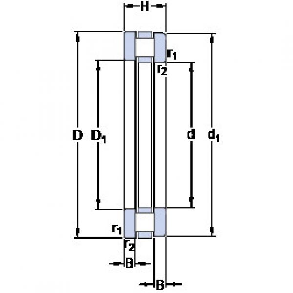 Rodamiento 812/750 M SKF #1 image