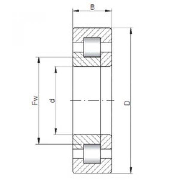 Rodamiento NUP214 ISO #1 image