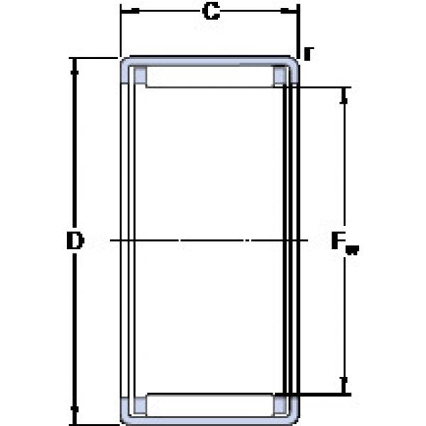 Rodamiento HK 1612 SKF #1 image