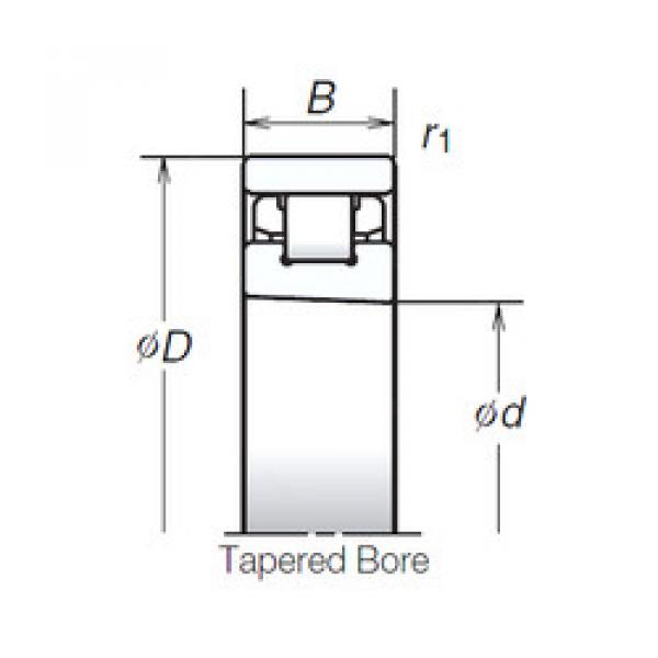 Rodamiento N1016RXZTPKR NSK #1 image