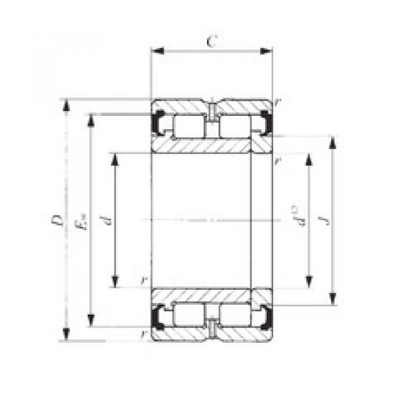 Rodamiento NAG 4909UU IKO #1 image