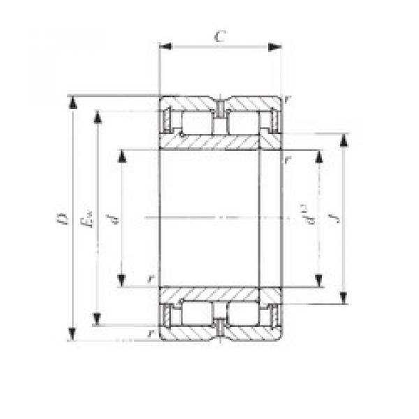 Rodamiento NAG 4916 IKO #1 image