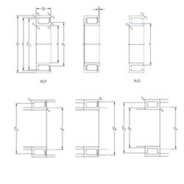 Rodamiento NCF3076V SKF #1 image