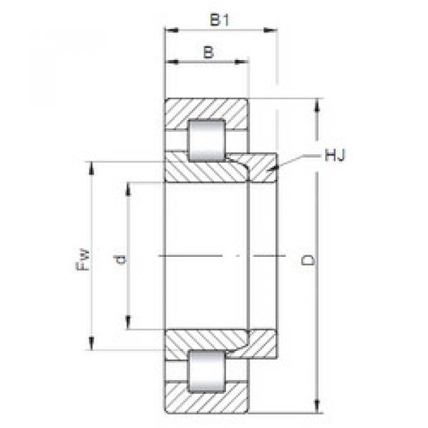 Rodamiento NH2306 ISO #1 image