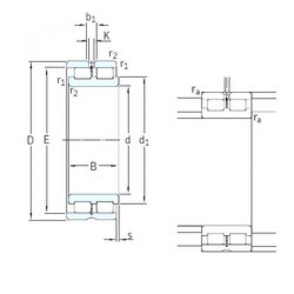 Rodamiento NNCL4840CV SKF #1 image