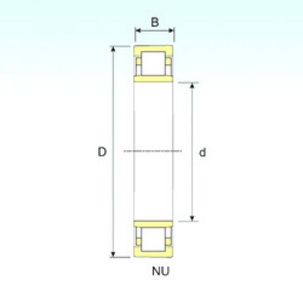 Rodamiento NU 2209 ISB #1 image