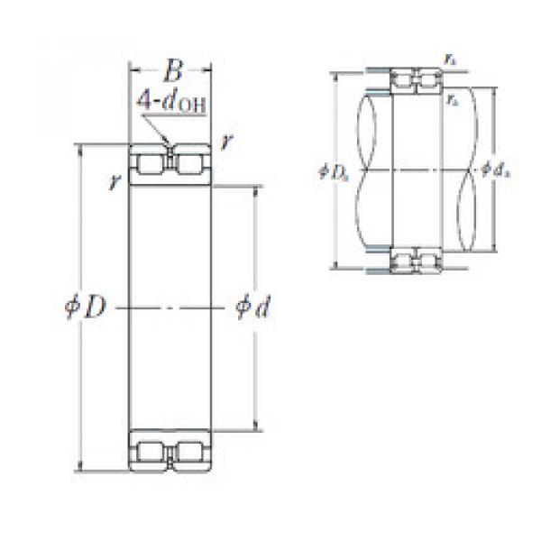 Rodamiento RSF-4884E4 NSK #1 image