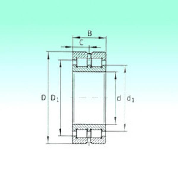 Rodamiento SL014844 NBS #1 image