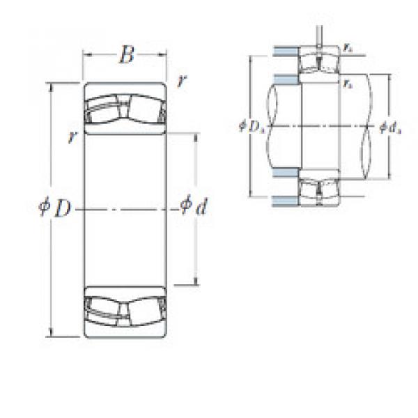 Rodamientos 24026CE4 NSK #1 image