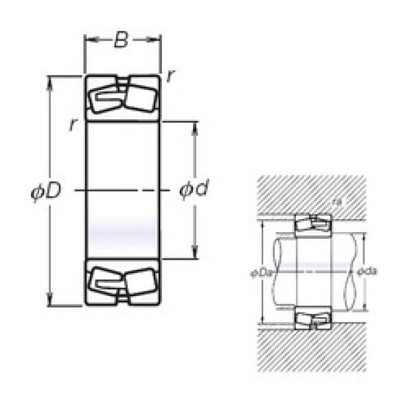 Rodamientos TL23032CDE4 NSK #1 image