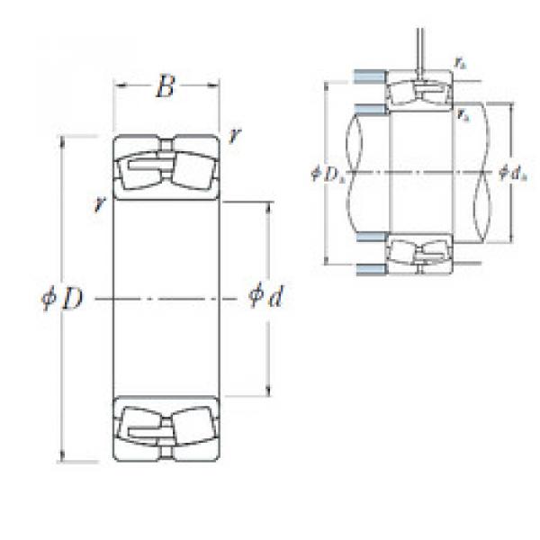 Rodamientos 239/710CAE4 NSK #1 image