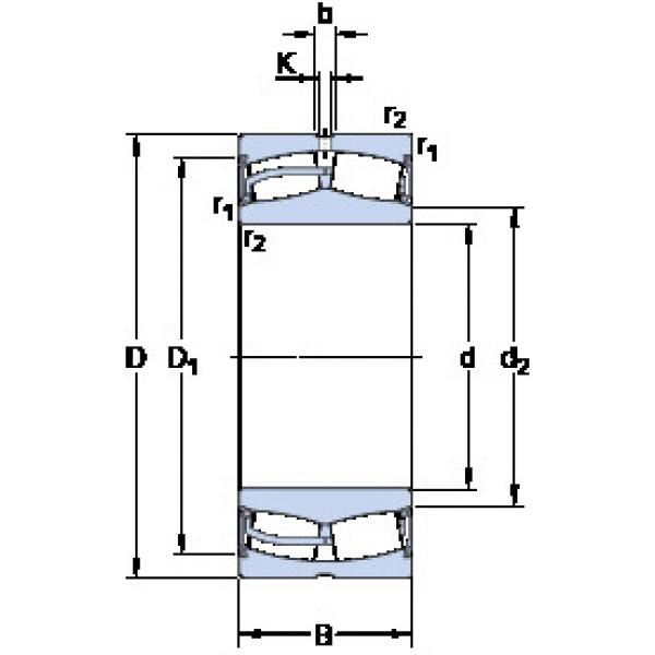 Rodamientos 24124-2CS5/VT143 SKF #1 image