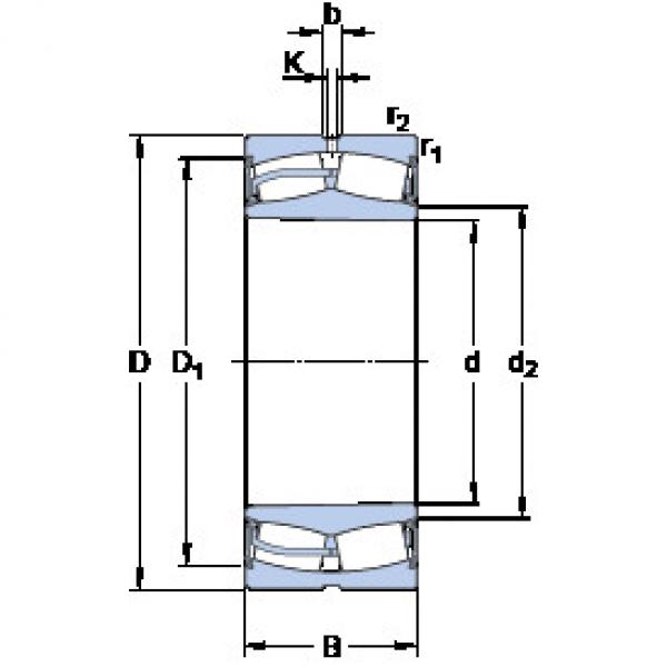 Rodamientos 23180-2CS5K/VT143 SKF #1 image