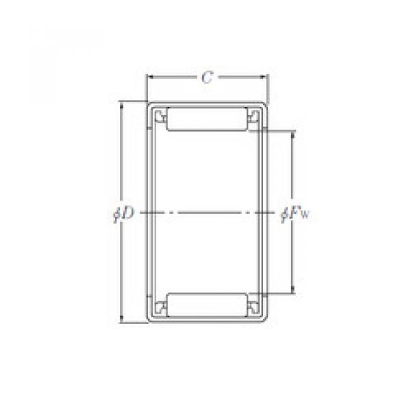 Rodamiento HMK1416 NTN #1 image