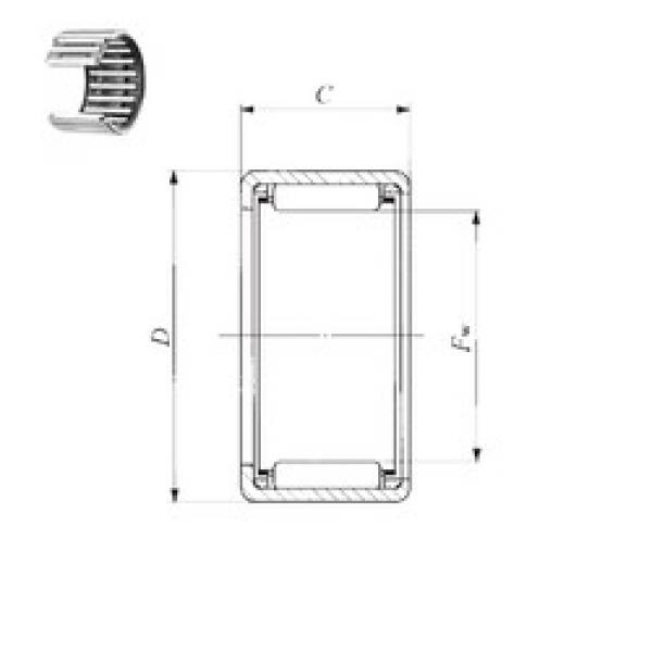 Rodamiento BA 1516 Z IKO #1 image