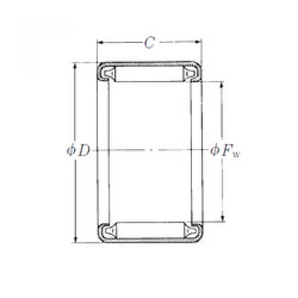 Rodamiento J-1314 NSK #1 image