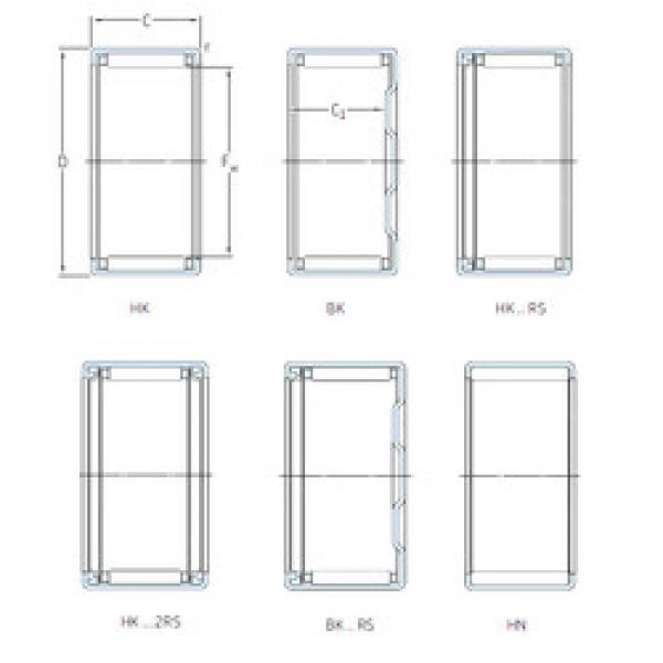 Rodamiento BK1012RS SKF #1 image