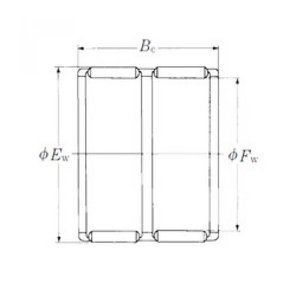 Rodamiento FWF-606541W NSK #1 image