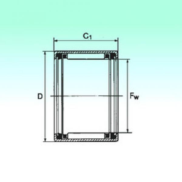 Rodamiento HK 2530 2RS NBS #1 image