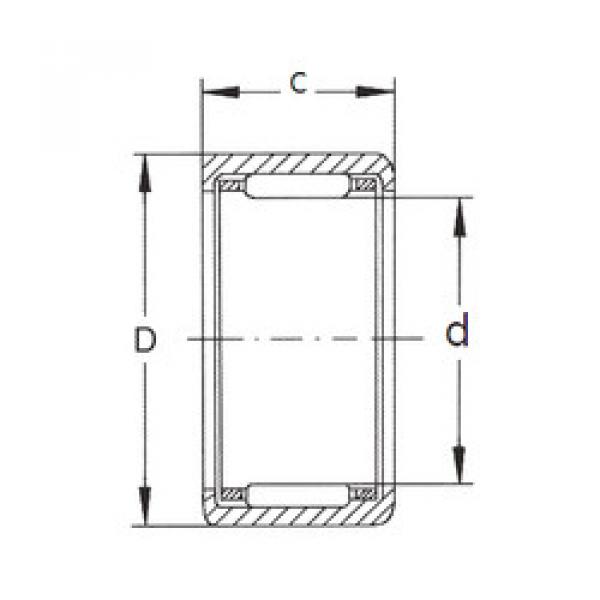 Rodamiento HK1816 FBJ #1 image