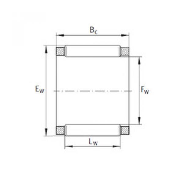 Rodamiento KBK 12x15x13 INA #1 image