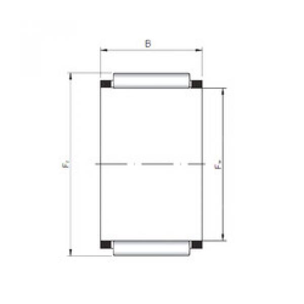 Rodamiento KBK12X15X17,5 ISO #1 image