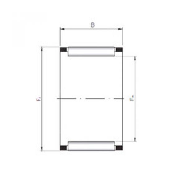 Rodamiento KZK22X28X16 ISO #1 image