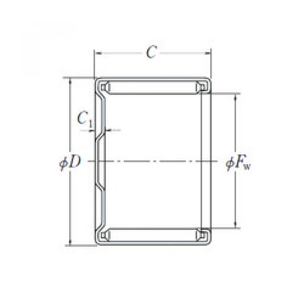 Rodamiento MF-5524 NSK #1 image