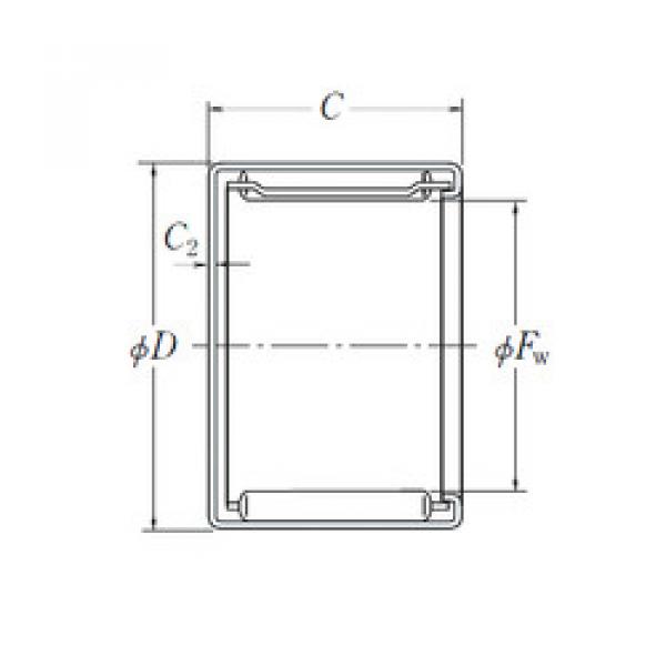 Rodamiento MFJ-2816 NSK #1 image