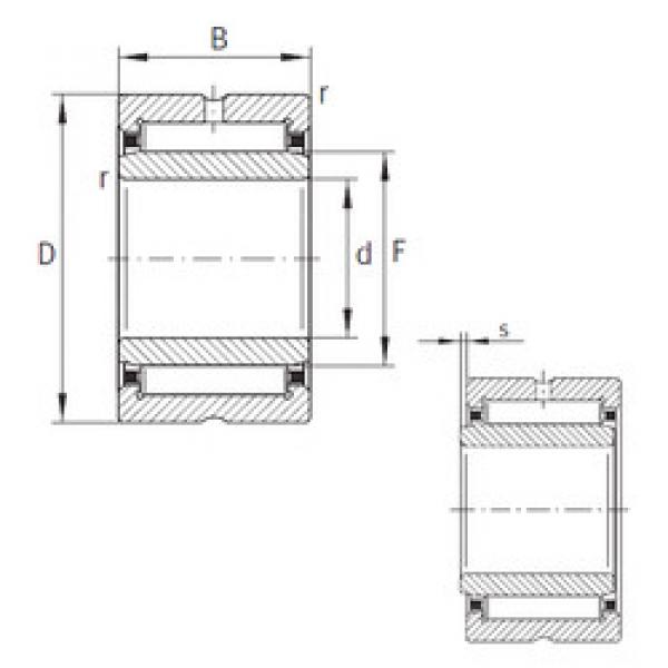 Rodamiento NKI80/25-XL INA #1 image