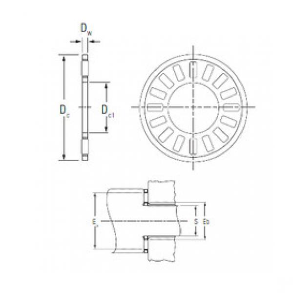 Rodamiento NTA-2435 KOYO #1 image