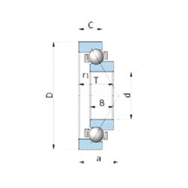 Rodamiento BA220-6A NSK #1 image