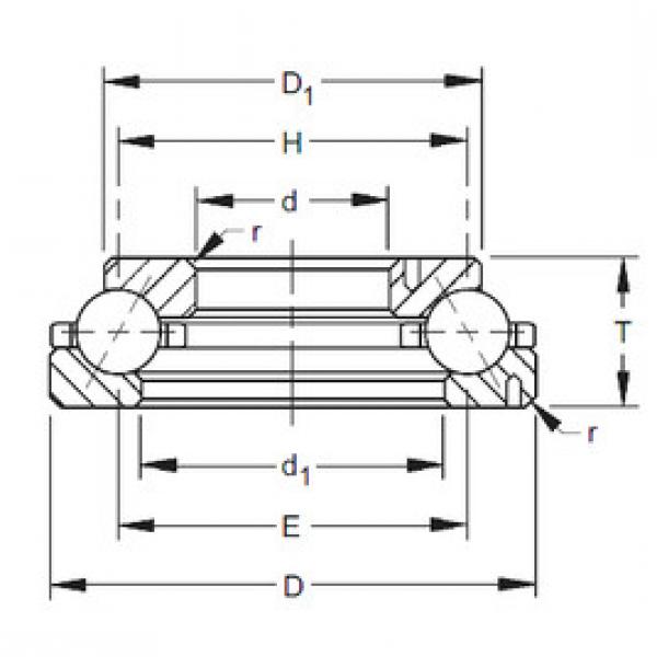 Rodamiento 180TVL605 Timken #1 image