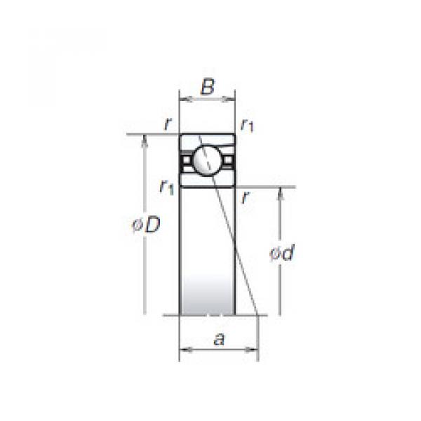 Rodamiento 140BER19S NSK #1 image