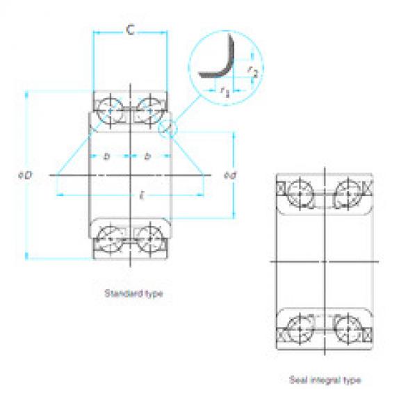 Rodamiento XGB40492S01P SNR #1 image