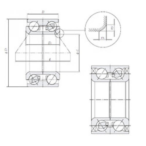 Rodamiento DE08A30LLCS67PX2/L170 NTN #1 image