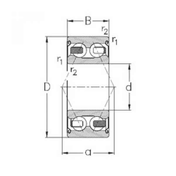 Rodamiento 3312-B-2Z-TV NKE #1 image