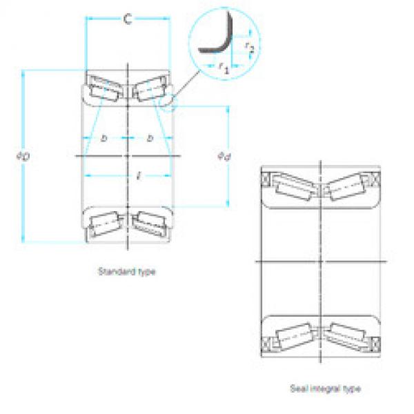 Rodamiento BTH0022A SKF #1 image