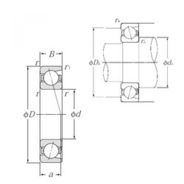 Rodamiento 7009C NTN #1 image