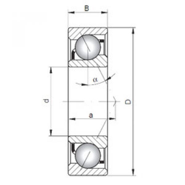 Rodamiento 7204 B ISO #1 image