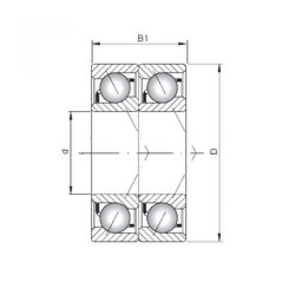 Rodamiento 7014 ADT ISO #1 image