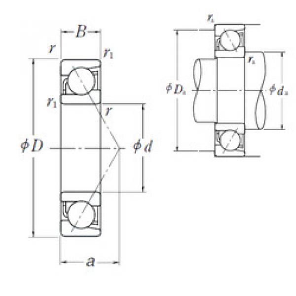 Rodamiento 7204 A NSK #1 image