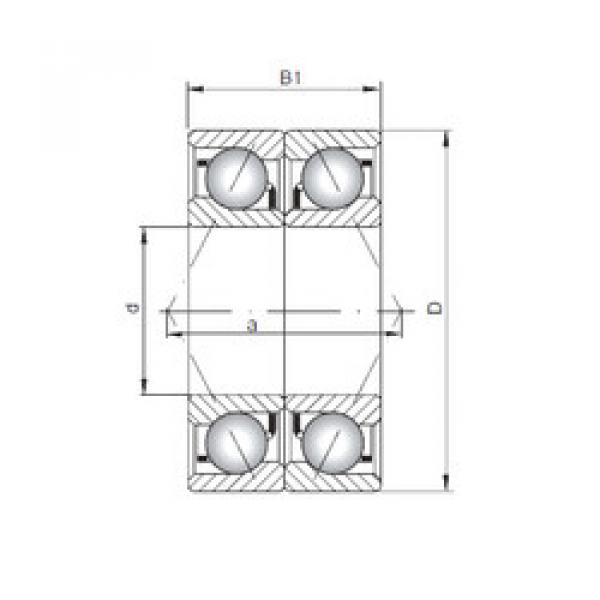 Rodamiento 7009 BDB ISO #1 image