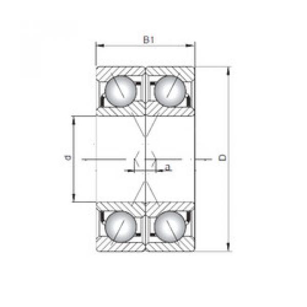 Rodamiento 7038 CDF ISO #1 image