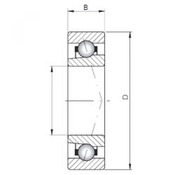 Rodamiento 71804 CTBP4 CX #1 image