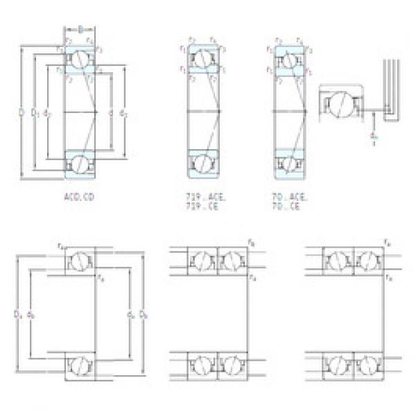 Rodamiento 707 ACD/HCP4A SKF #1 image