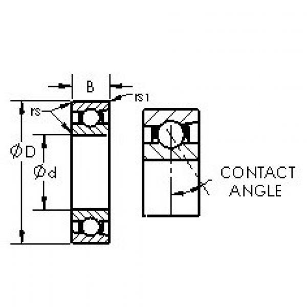 Rodamiento 7032C AST #1 image