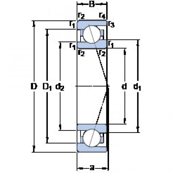 Rodamiento 71904 ACE/HCP4A SKF #1 image