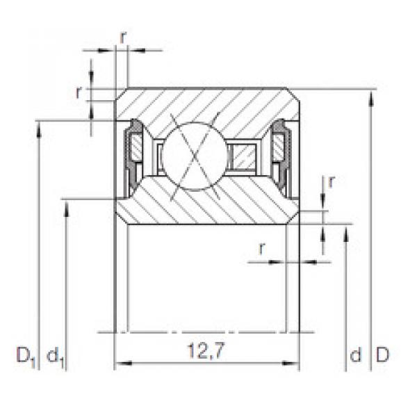 Rodamiento CSXU 075.2RS INA #1 image