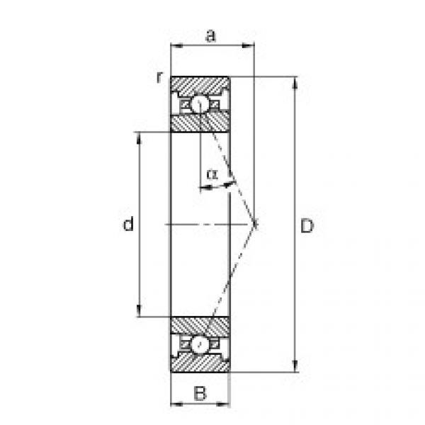 Rodamiento HS71906-E-T-P4S FAG #1 image